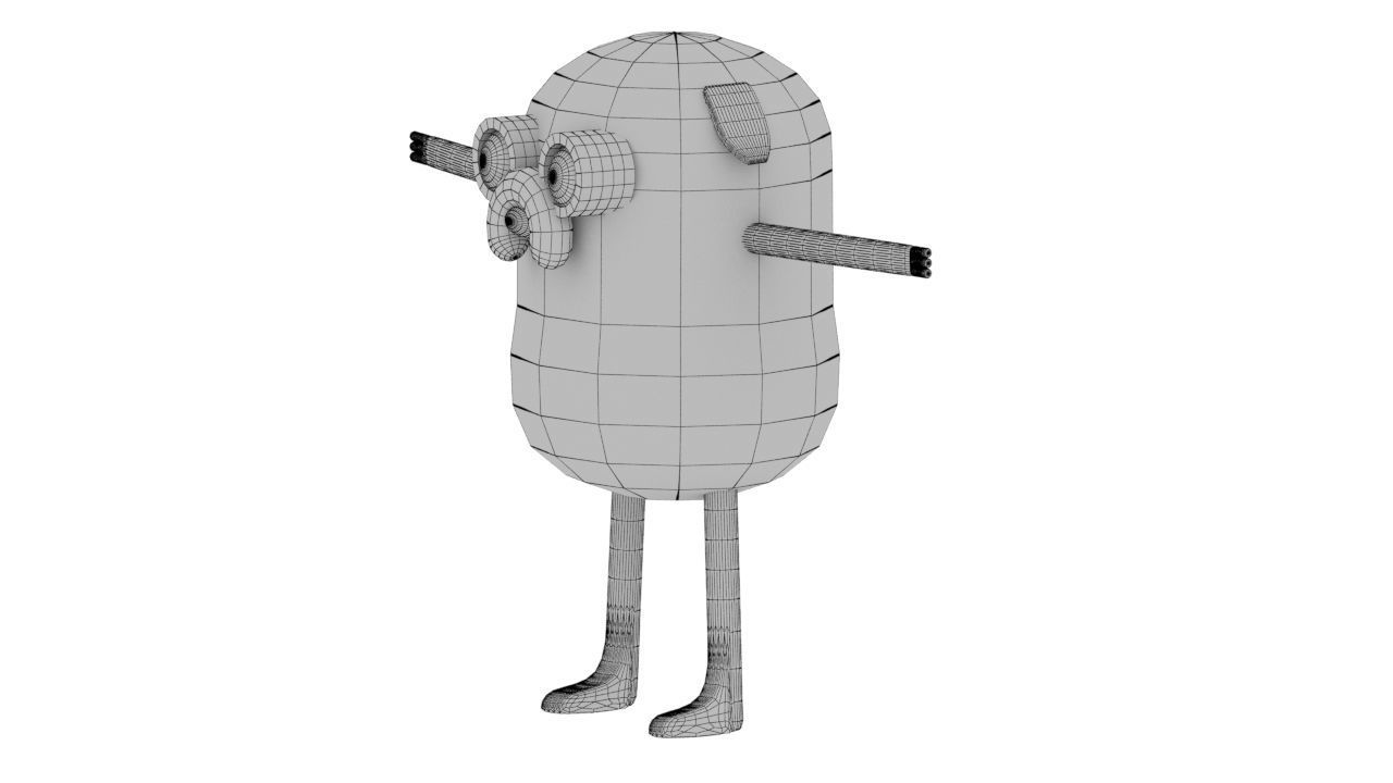 Jake The Dog  Free low-poly 3D model_24