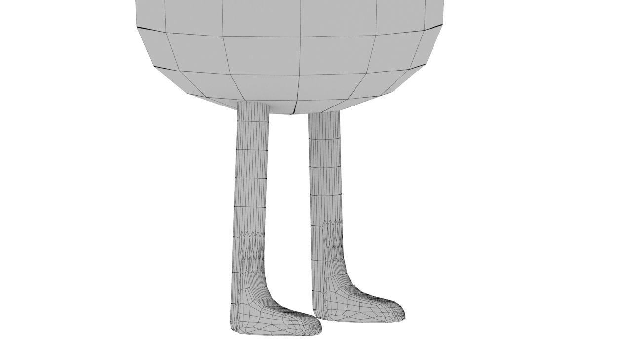 Jake The Dog  Free low-poly 3D model_28