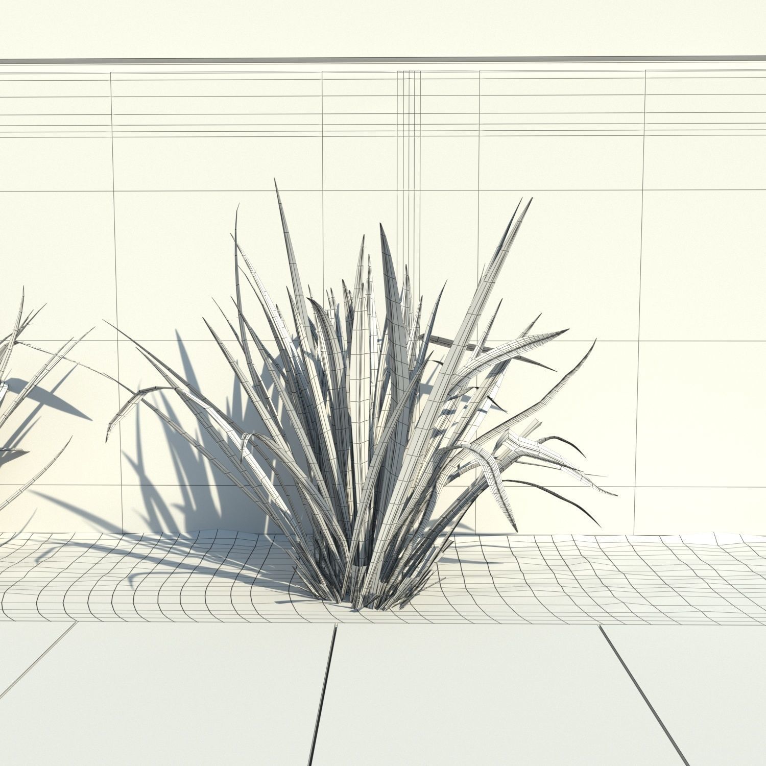 Fence 02 3D model_7