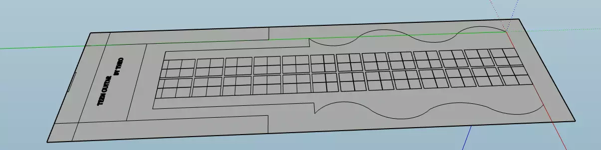 Teen Guitar 3D model_0