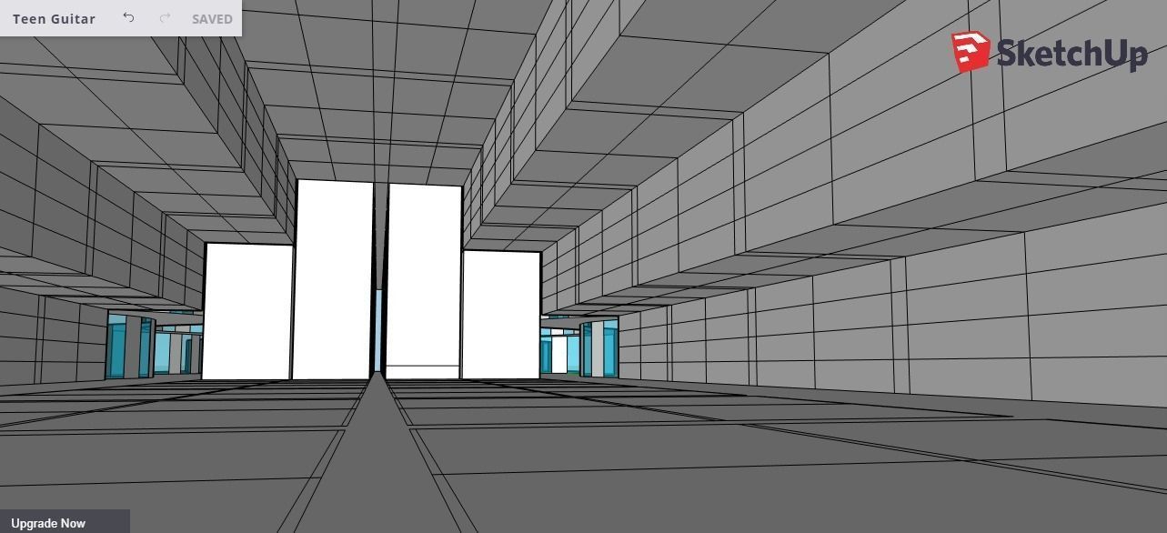 Teen Guitar 3D model_5