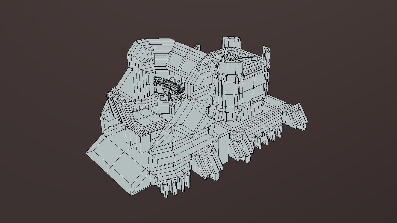 SHT-110 Small Hover Trolley Low-poly 3D model_2