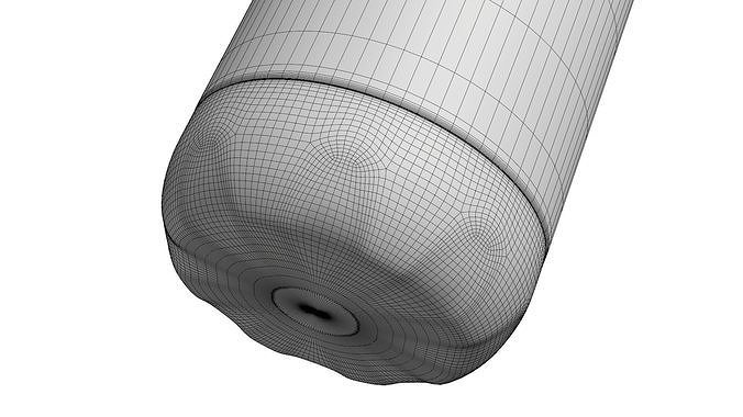 Chillys Reusable Thermos Bottle 500ml closed 3D model 7