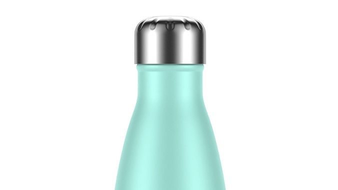 Chillys Reusable Thermos Bottle 500ml closed 3D model 2