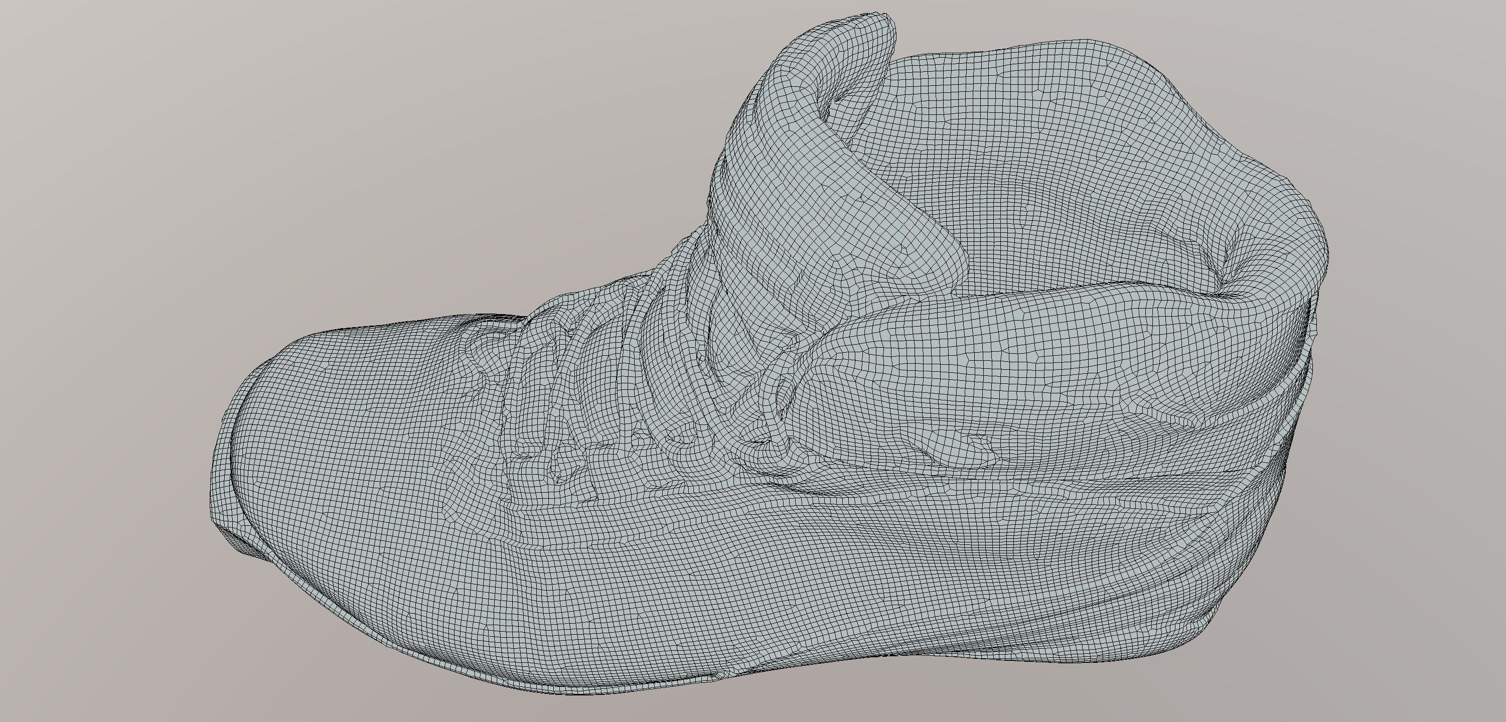 Photorealistic ski shoe Low-poly 3D model_9