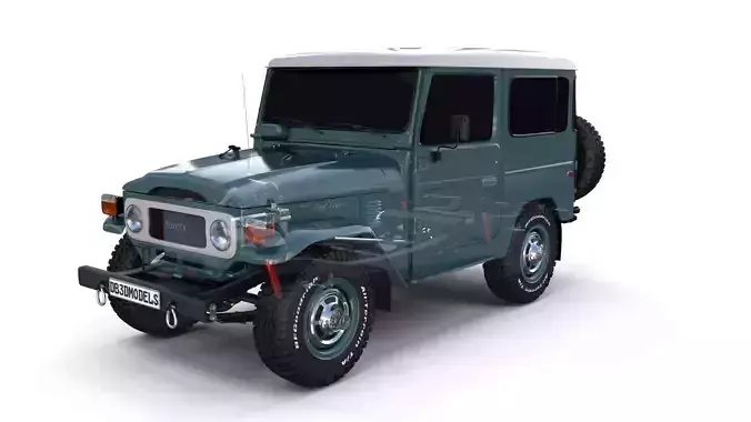 Toyota Land Cruiser FJ 40 with Chassis