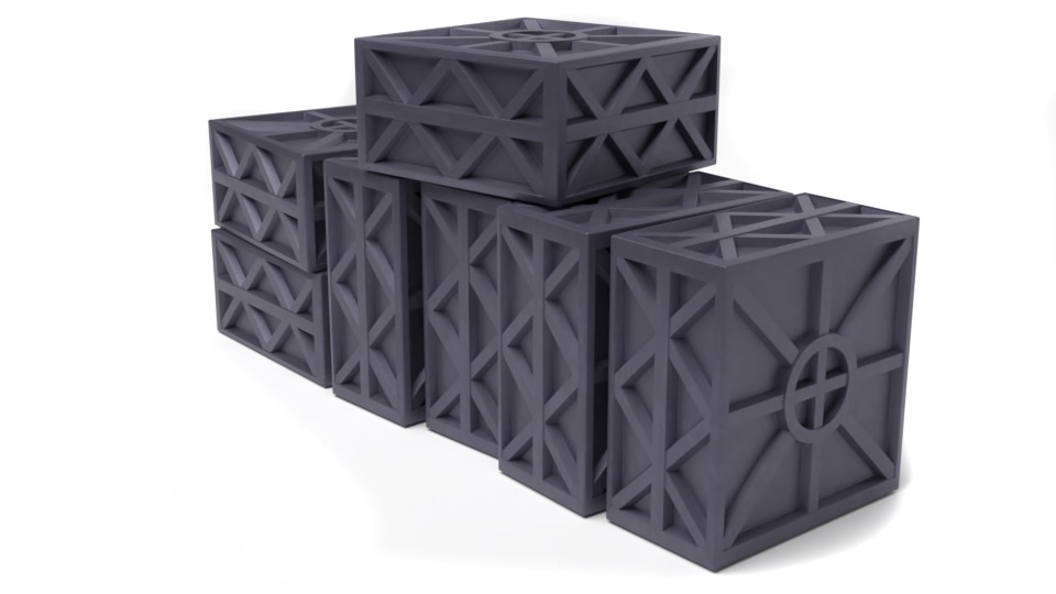 Imperial Crates and boxes Collection 1-12 scale Blackseries _10