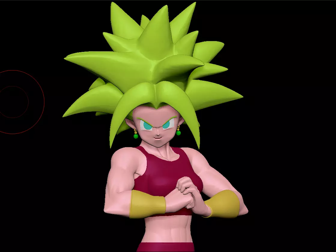 Kefla - Dragon ball Super 3D print Model - Updated 3D print model