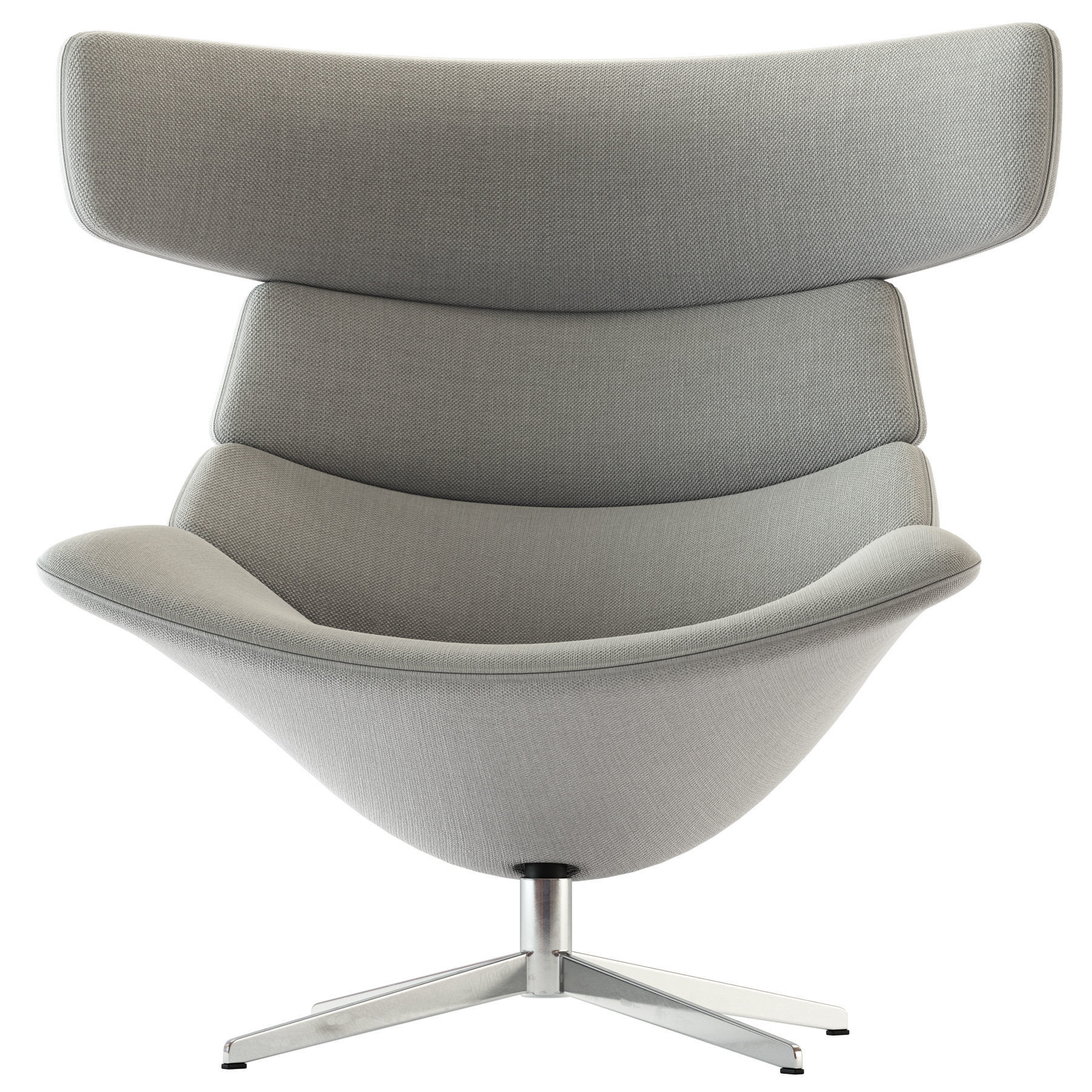 Erik Jorgensen Asko High Easy Chair 3D model_4