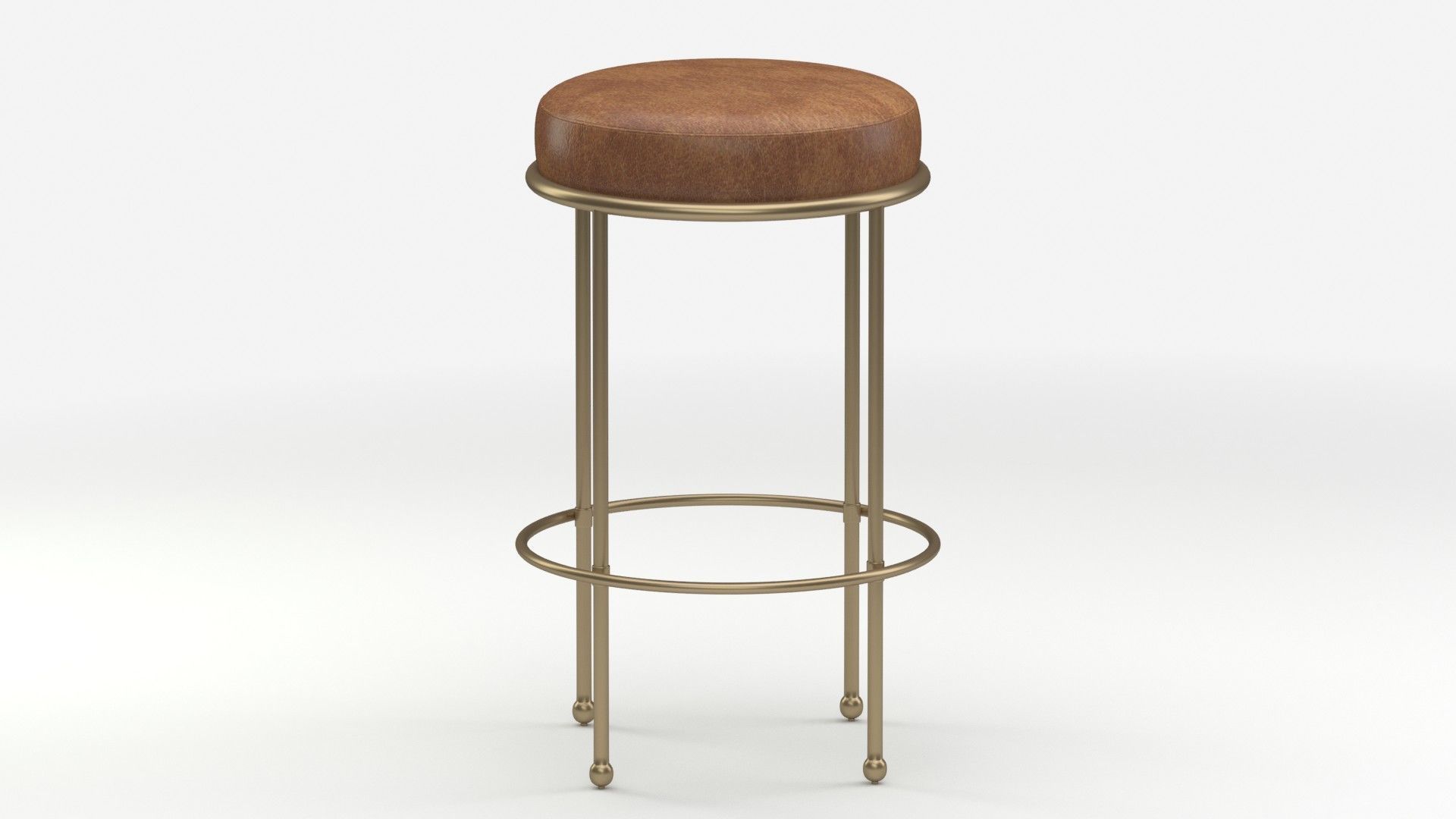 Bar Stool 07 3D model_9