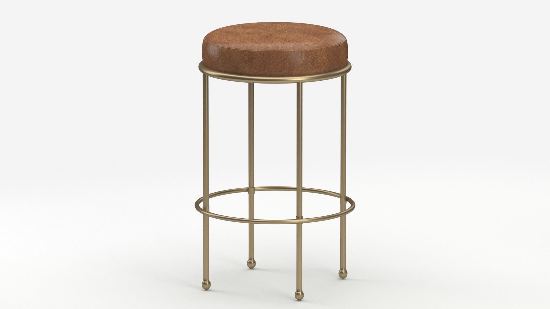 Bar Stool 07 3D model_14