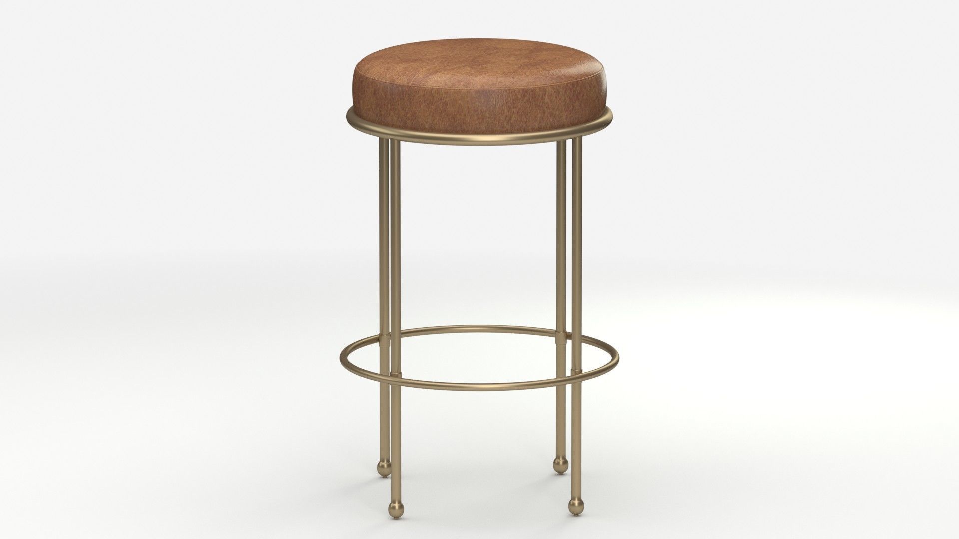 Bar Stool 07 3D model_6
