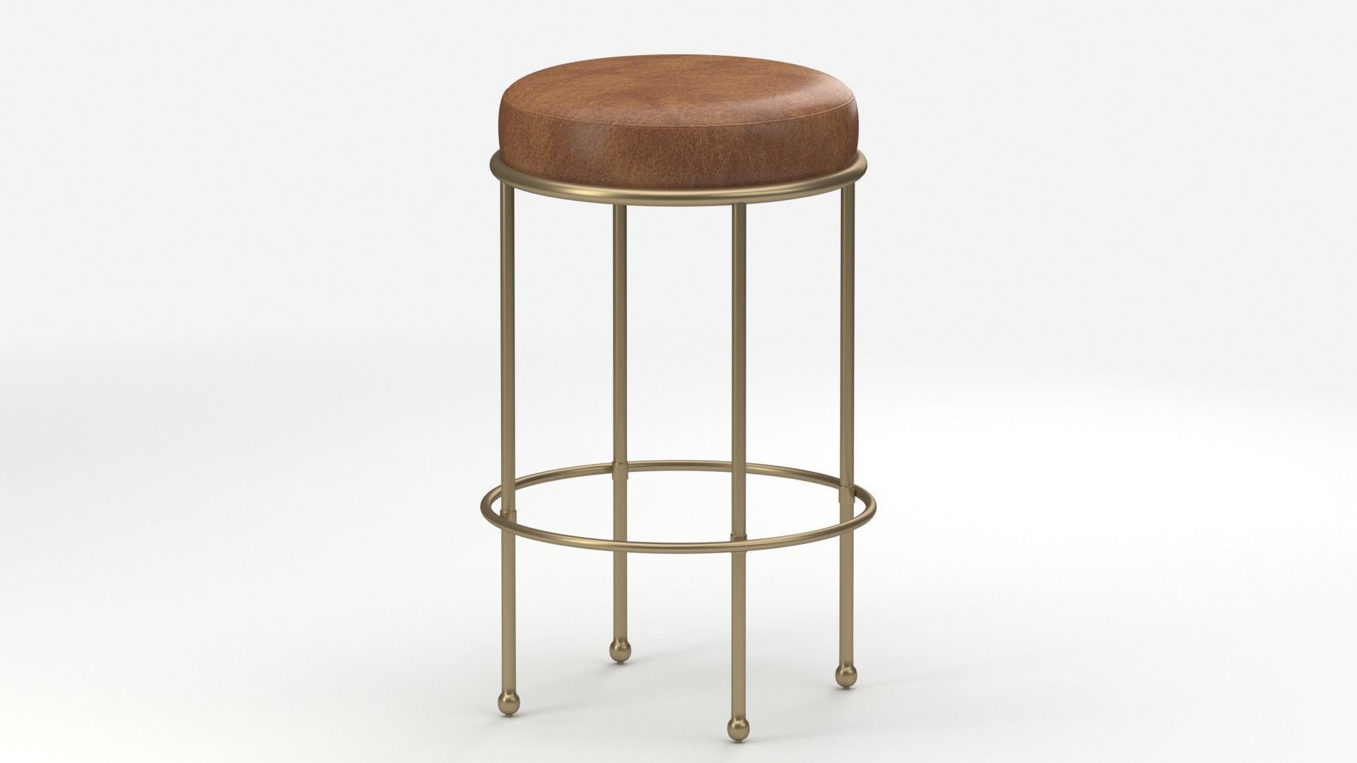 Bar Stool 07 3D model_11