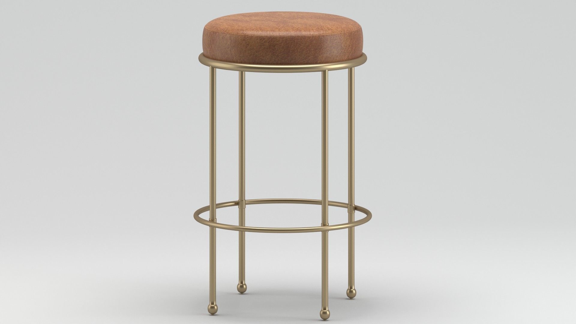 Bar Stool 07 3D model_3