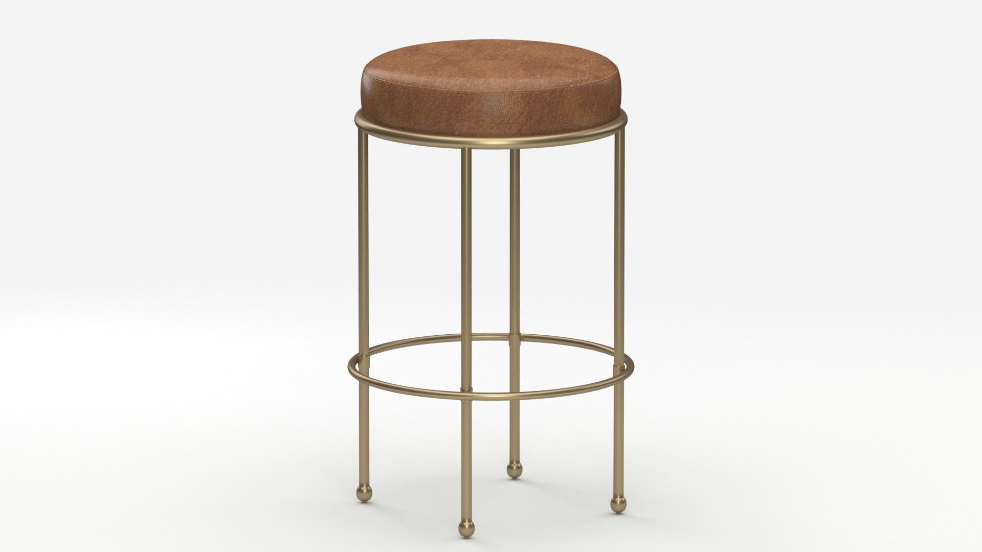 Bar Stool 07 3D model_13