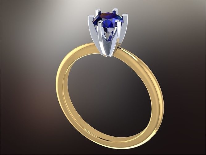 Ring boutique Round 3 3D print model