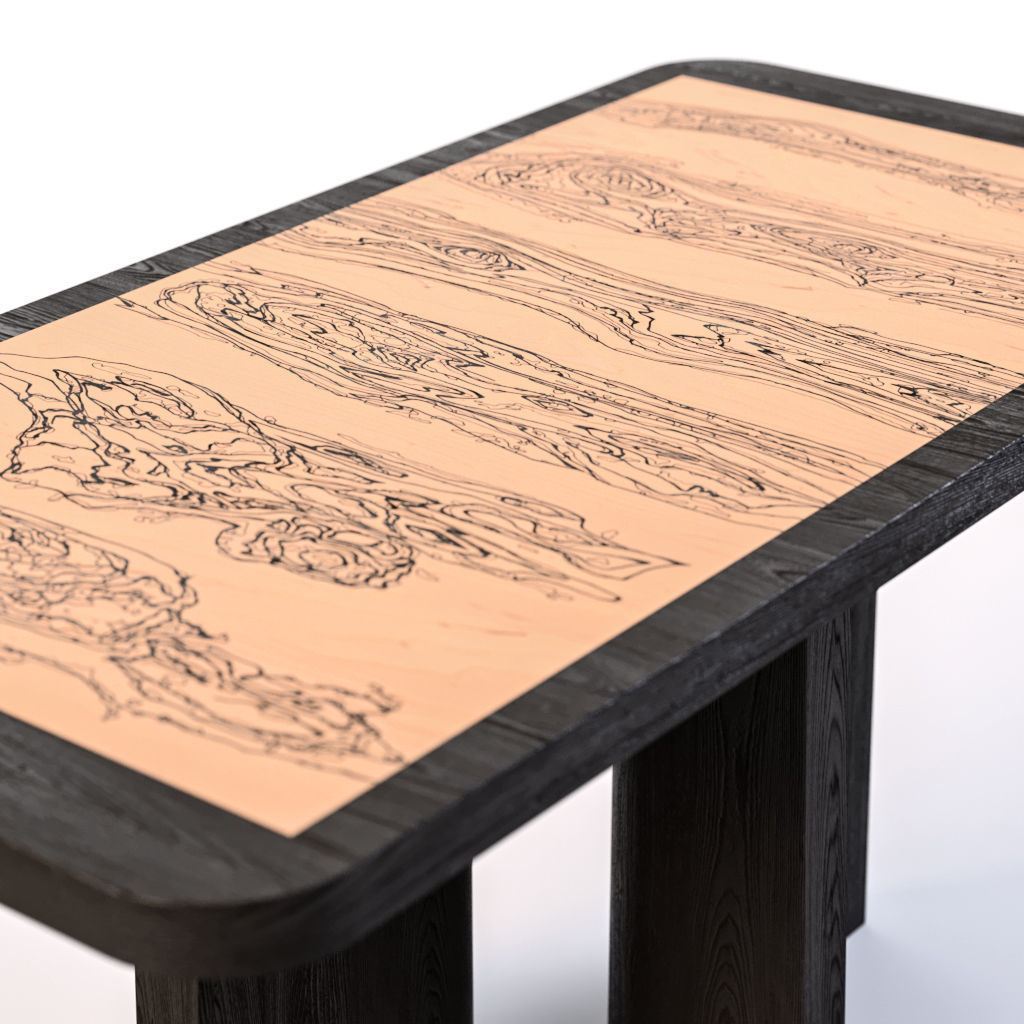 Bogota Dining table by Christian Liaigre 3D model_5