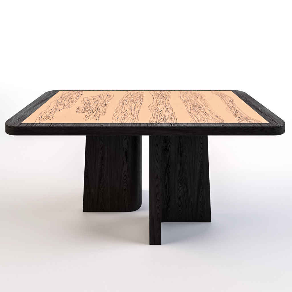 Bogota Dining table by Christian Liaigre 3D model_1