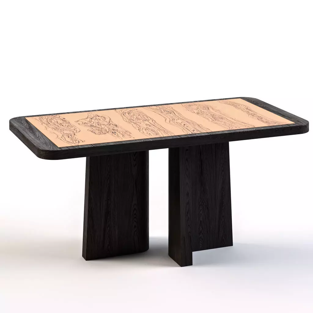 Bogota Dining table by Christian Liaigre 3D model_0
