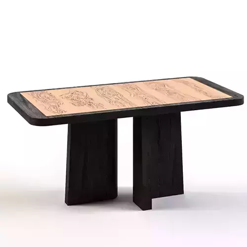 Bogota Dining table by Christian Liaigre 3D model