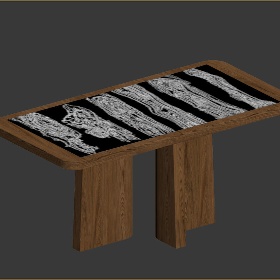 Bogota Dining table by Christian Liaigre 3D model_6