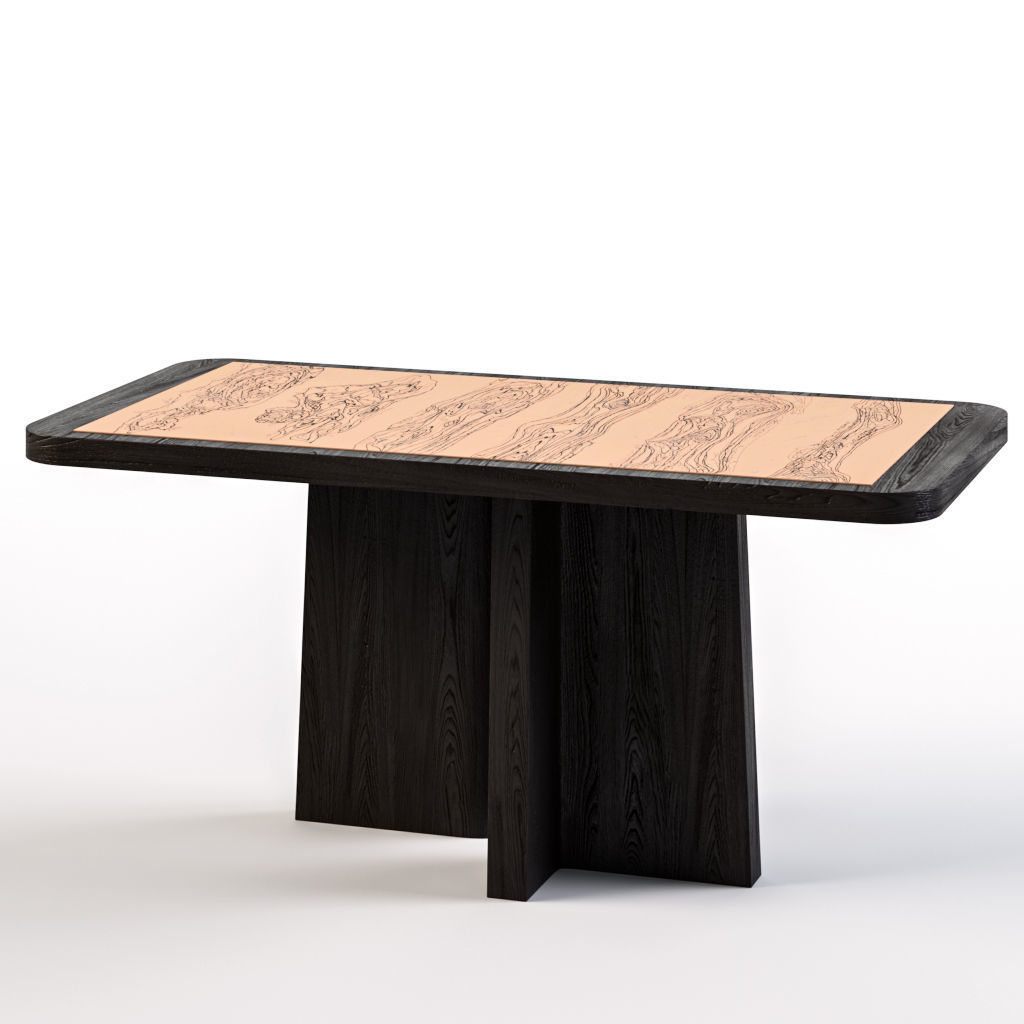Bogota Dining table by Christian Liaigre 3D model_2
