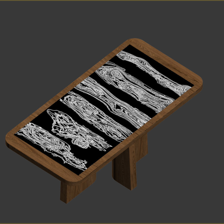 Bogota Dining table by Christian Liaigre 3D model_8