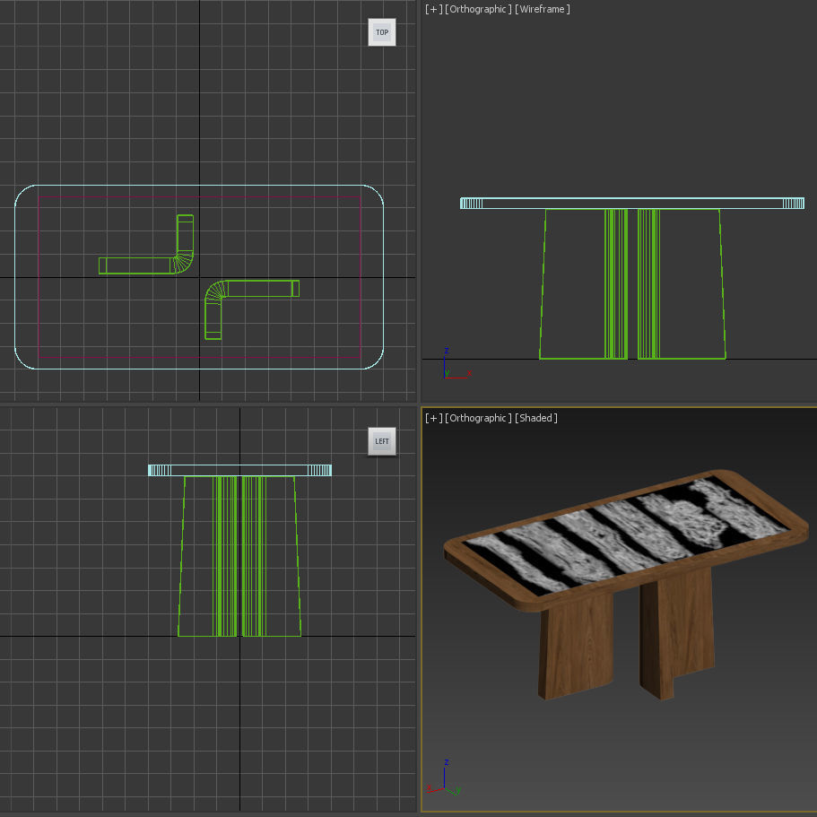 Bogota Dining table by Christian Liaigre 3D model_7