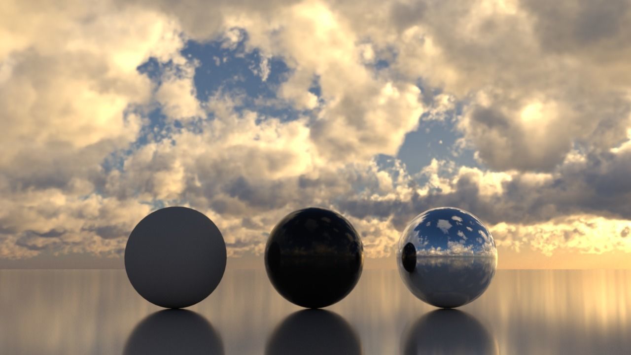 Skydome HDR - Cloudy Blue Sky 2 Texture_1