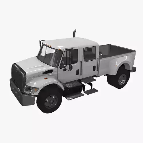 Monster Truck CXT 4x4 Low-poly 3D model