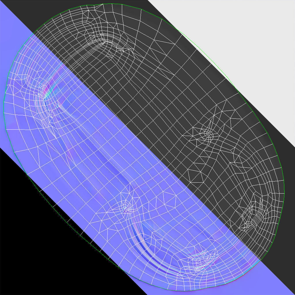 Car cover Low-poly 3D model_9