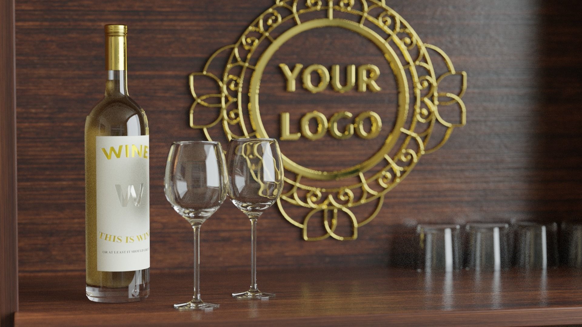 Office Scene 3D model_7