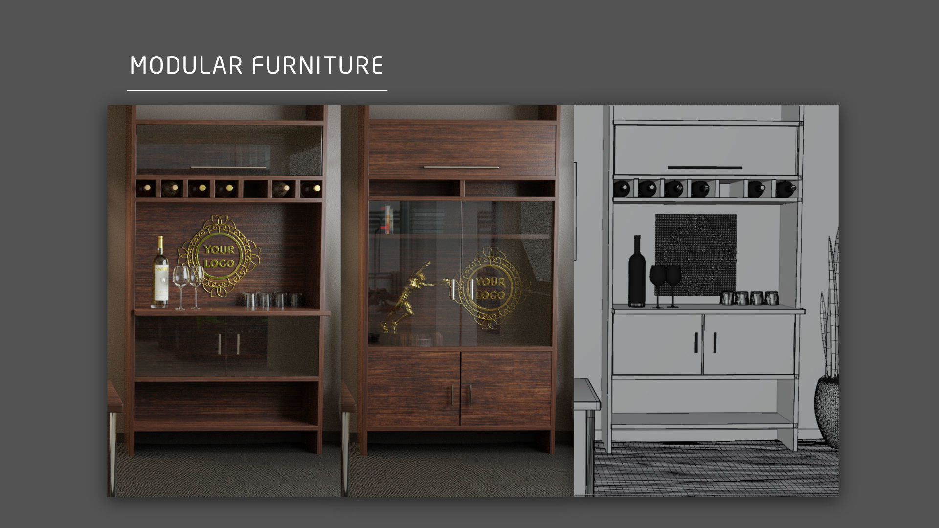 Office Scene 3D model_6