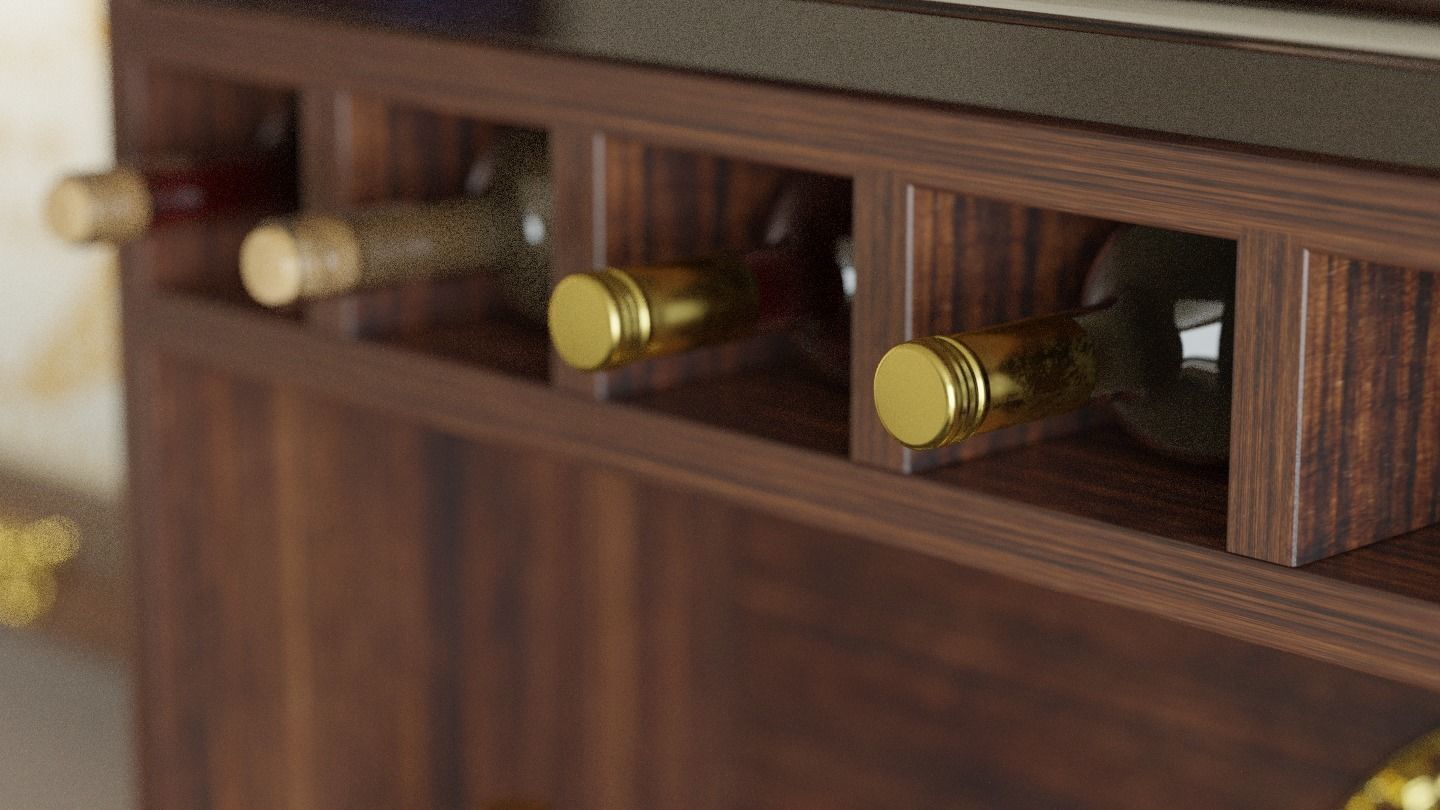 Office Scene 3D model_9