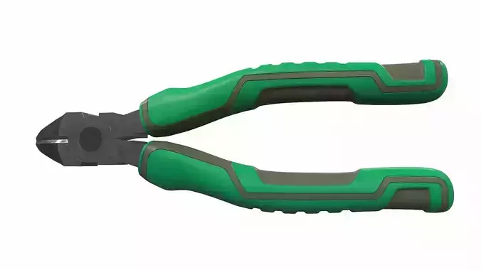 Pliers nippers colect 3D model