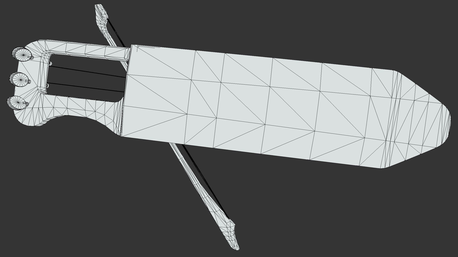 Nordic Tagelharpa - Hugin Munin - PBR Low-poly 3D model_8