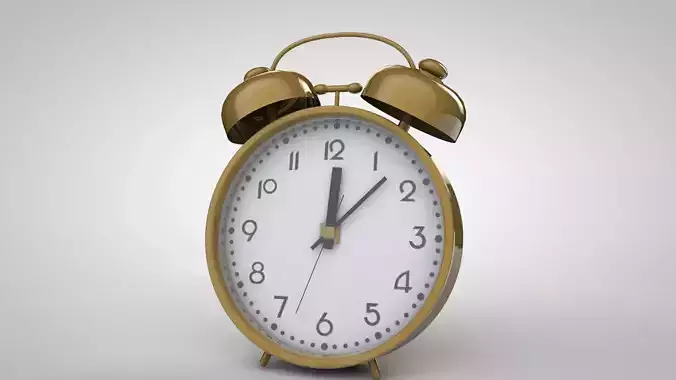 Alarm clock 3D model