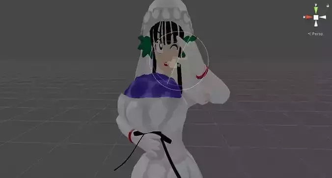 Dragonball Z Character - Wedding ChiChi