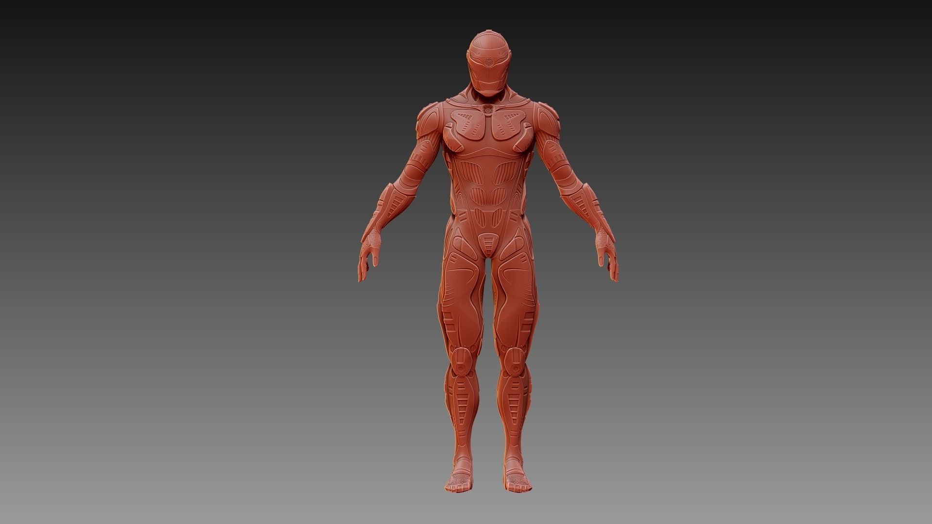 Sci-Fi Character 3D model_11