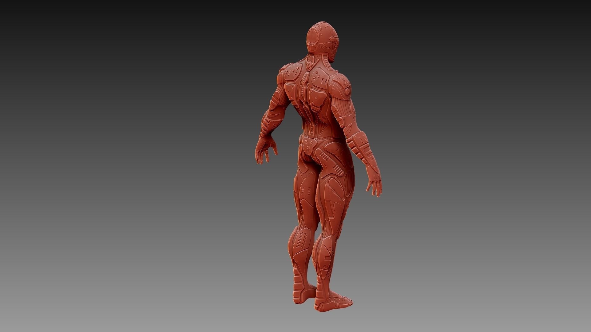 Sci-Fi Character 3D model_10