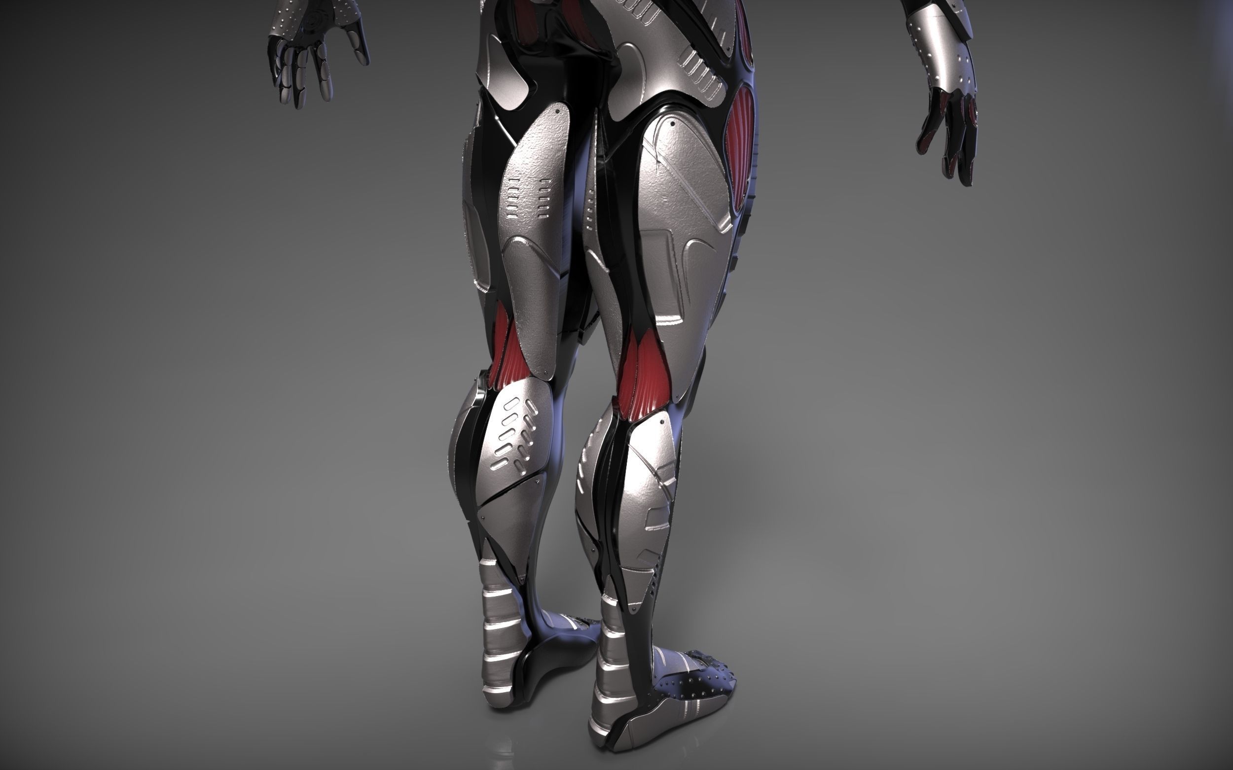 Sci-Fi Character 3D model_4