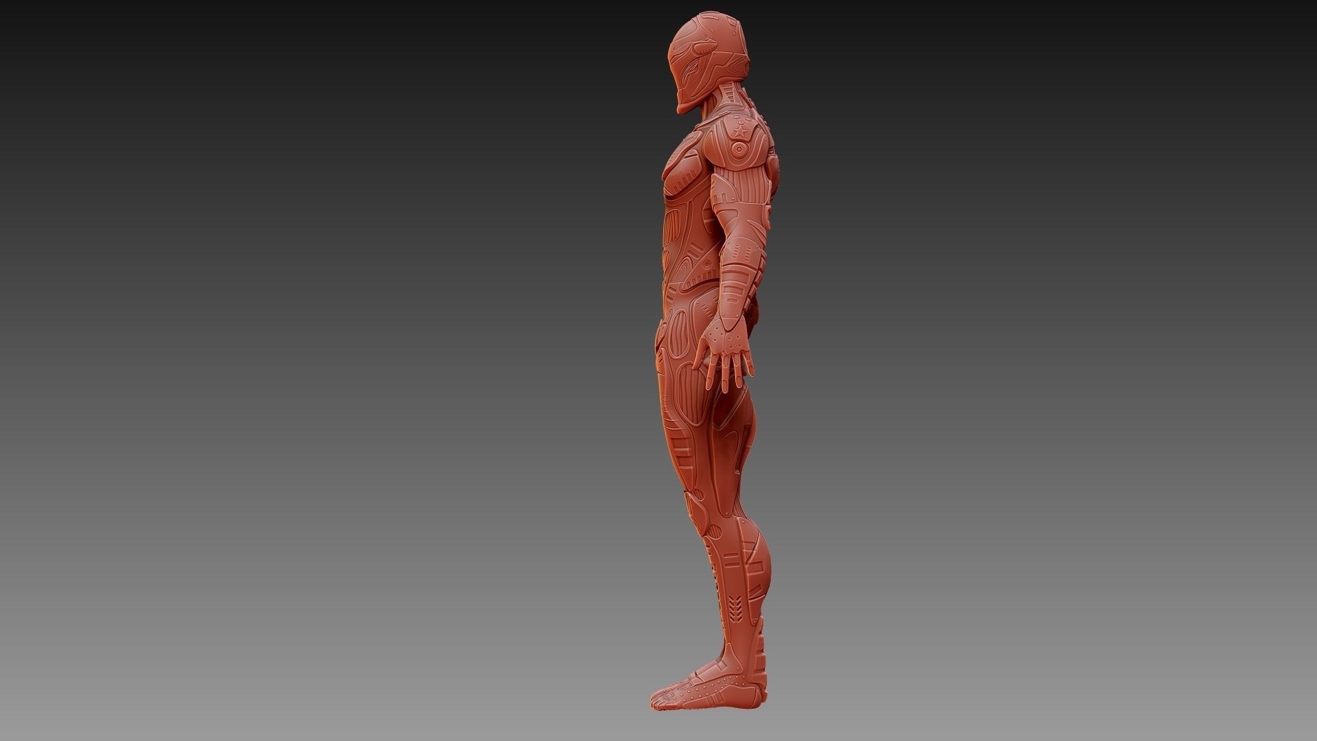 Sci-Fi Character 3D model_12