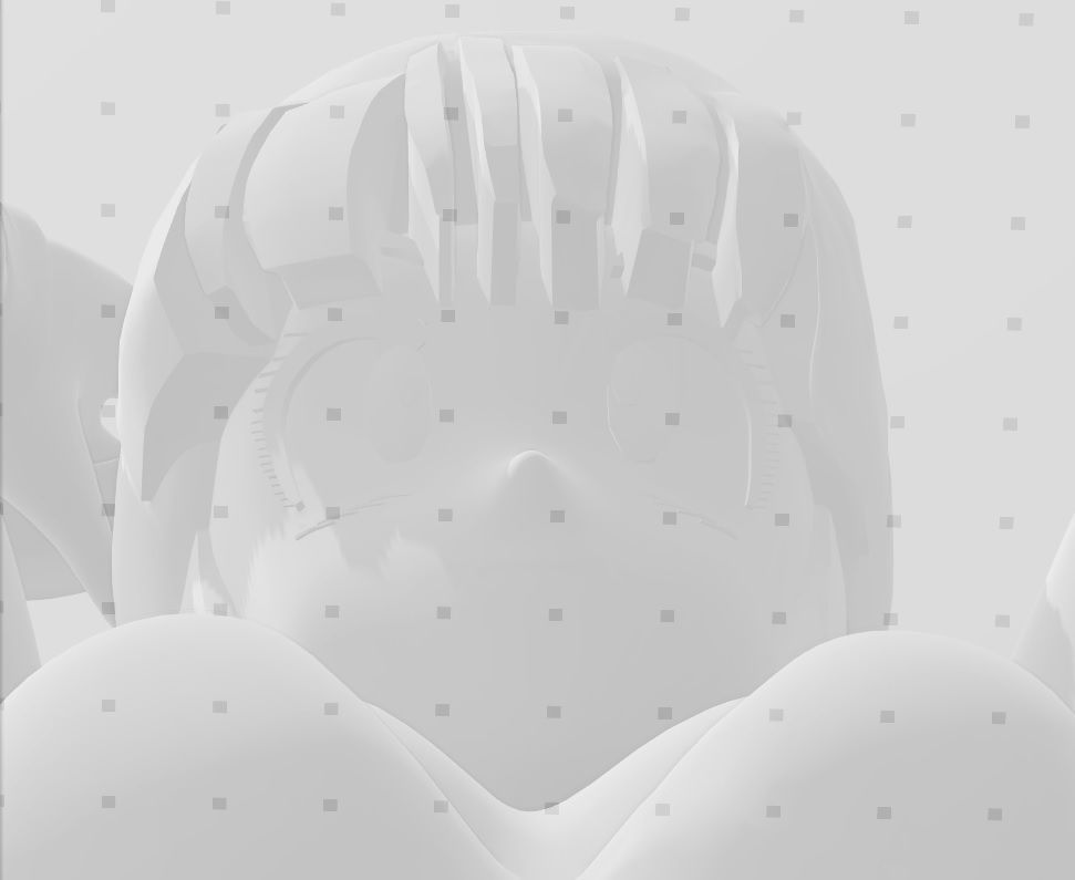 Dragonball Z Character - Sexy ChiChi 3D print model_19