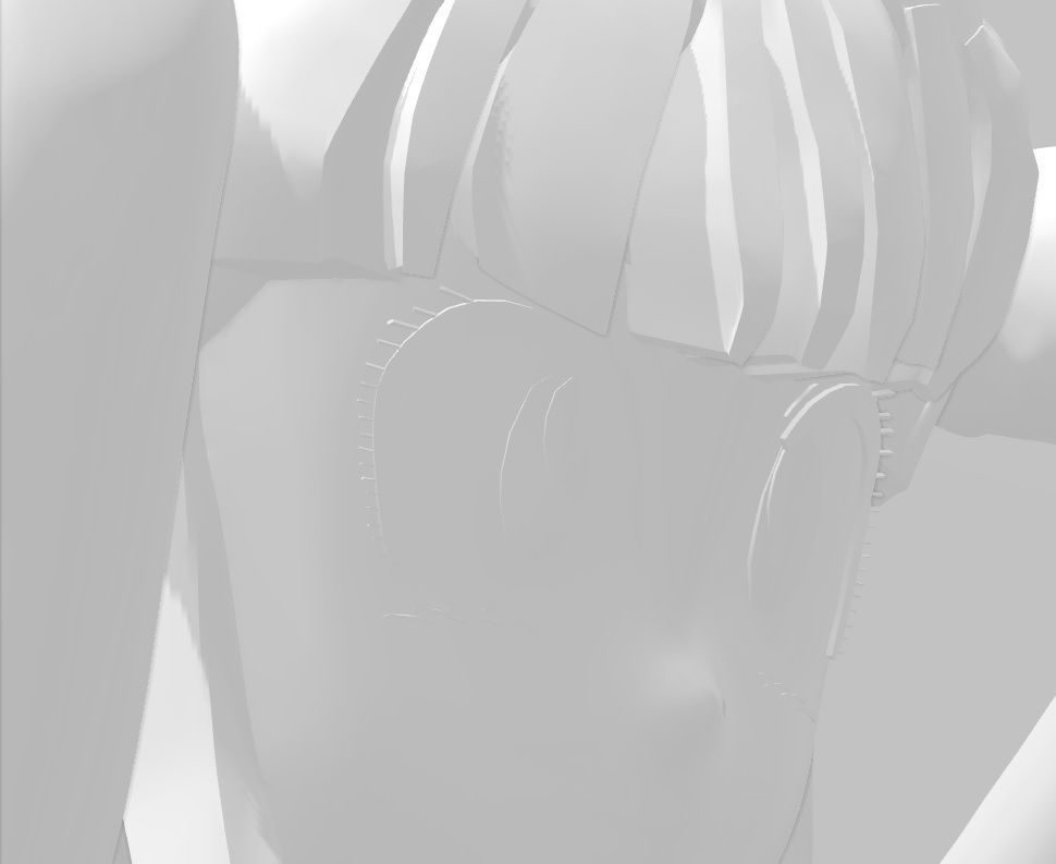 Dragonball Z Character - Sexy ChiChi 3D print model_17