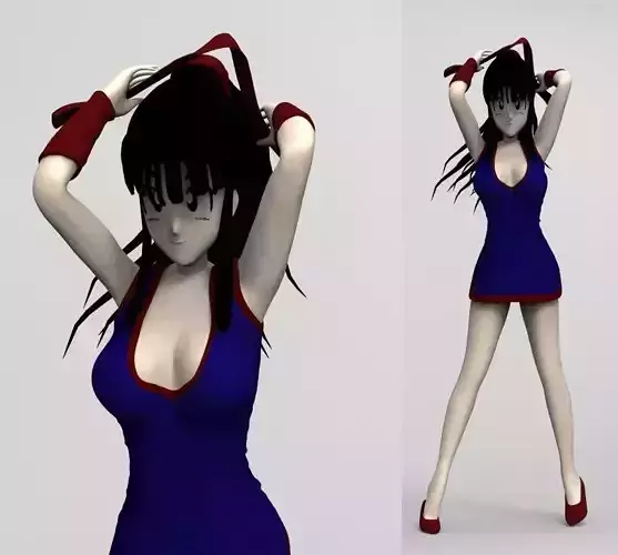Dragonball Z Character - Sexy ChiChi 3D print model