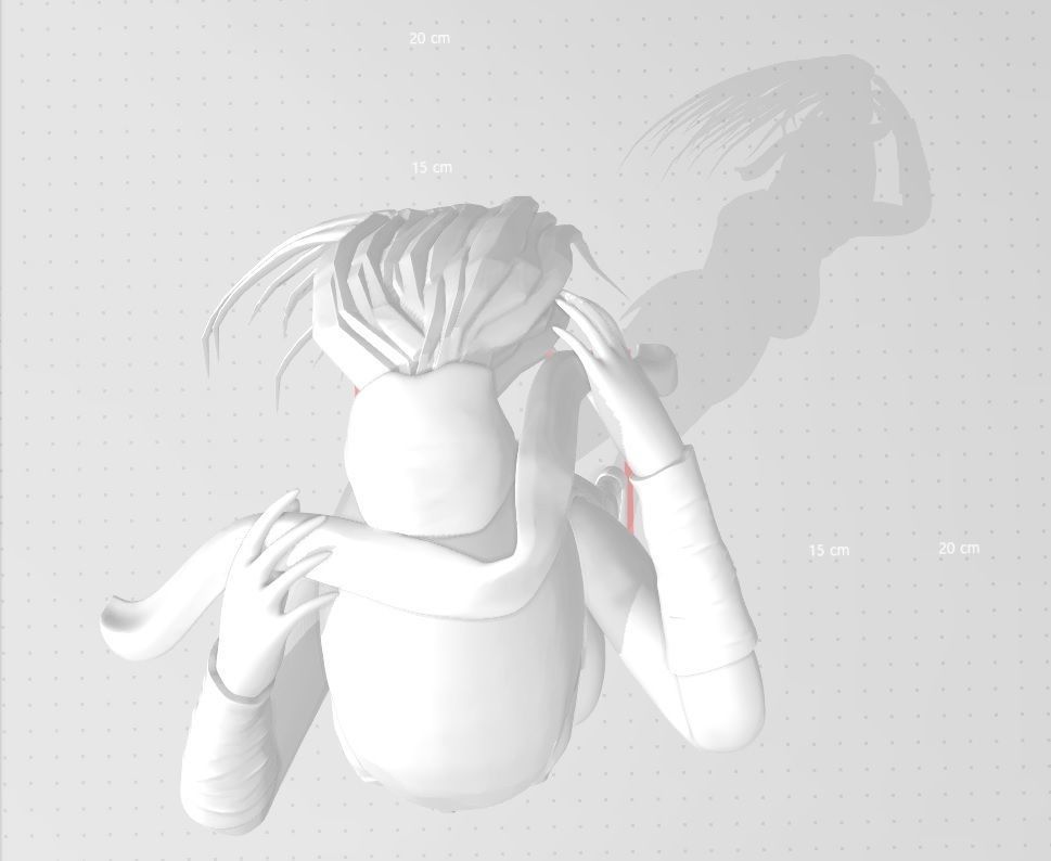 Dragonball Z Character - Sexy ChiChi 3D print model_26