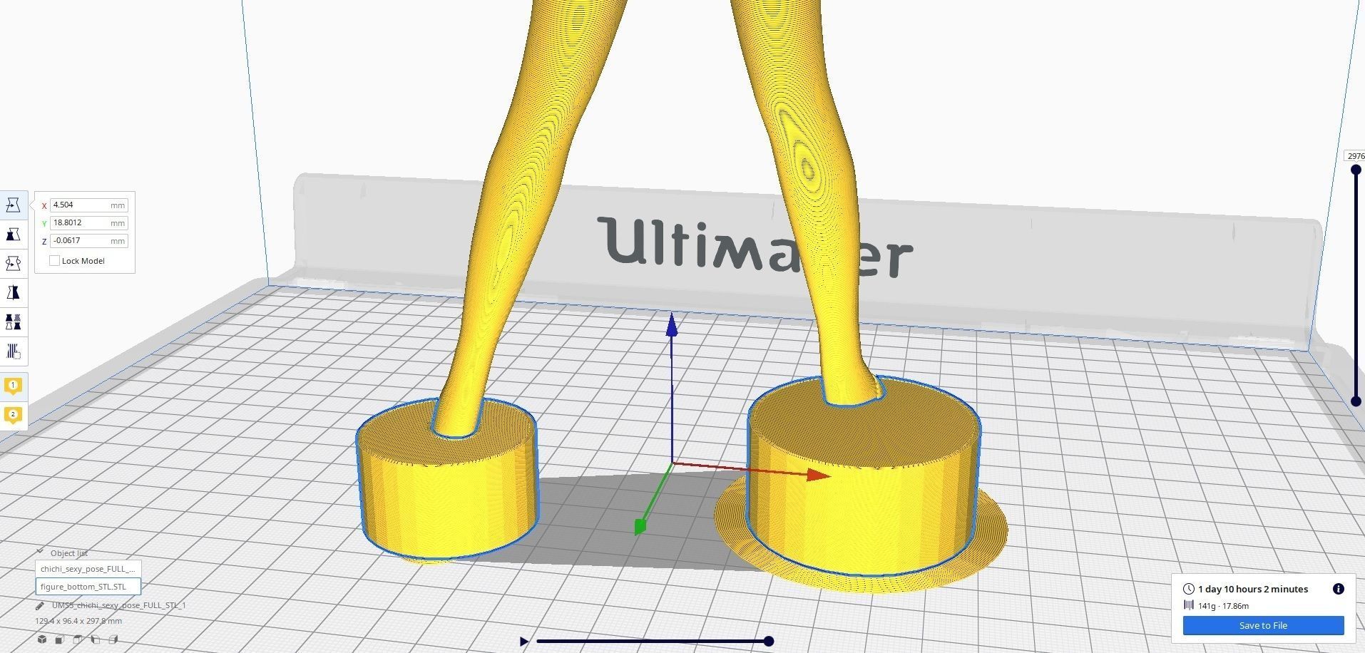 Dragonball Z Character - Sexy ChiChi 3D print model_45