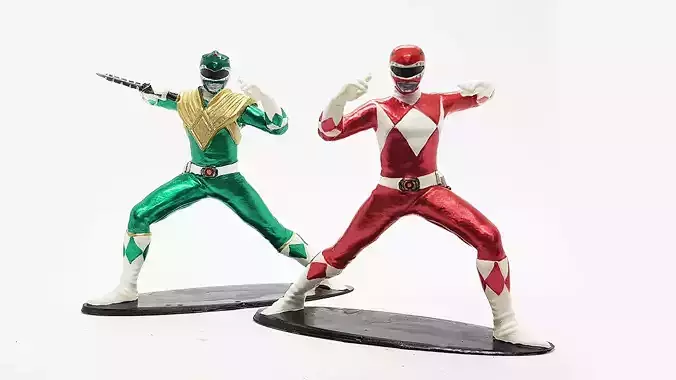 POWER RANGERS MIGHTY MORPHIN 3D PRINT 3D print model