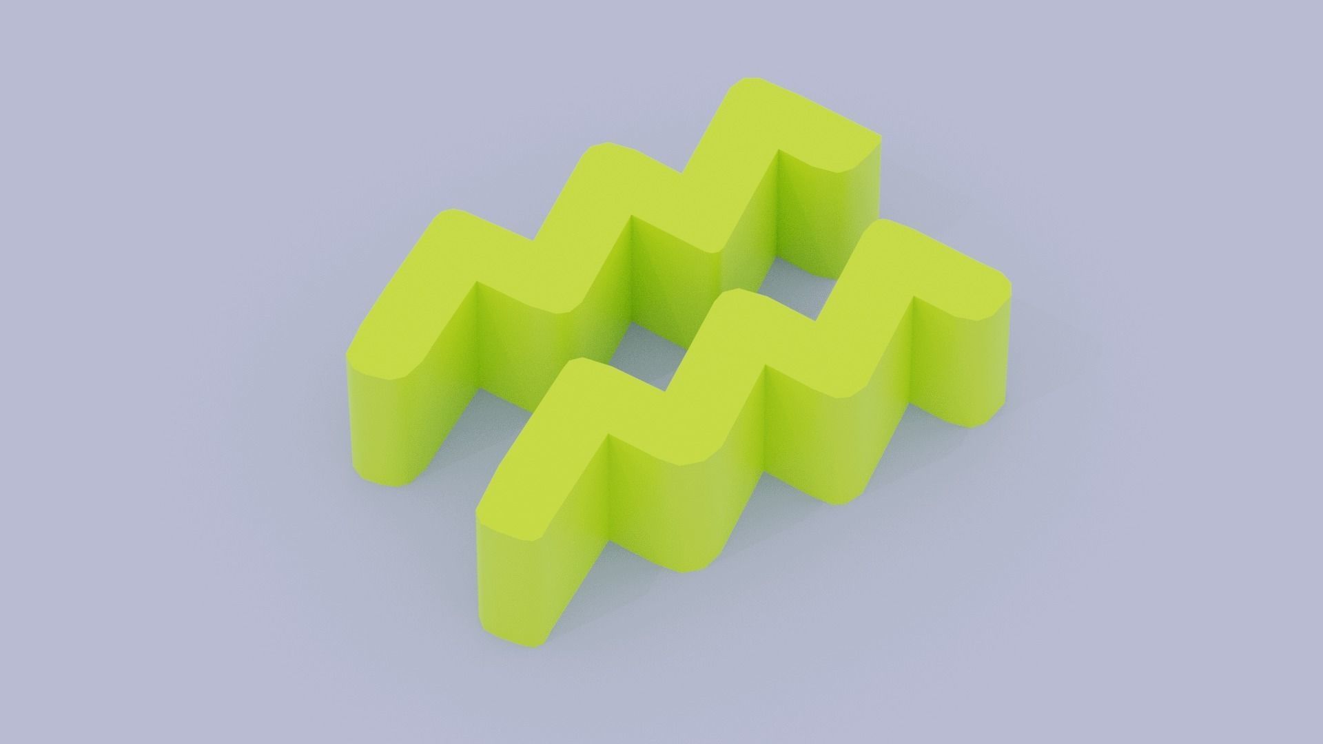 Lowpoly Zodiac Symbols Low-poly 3D model_12