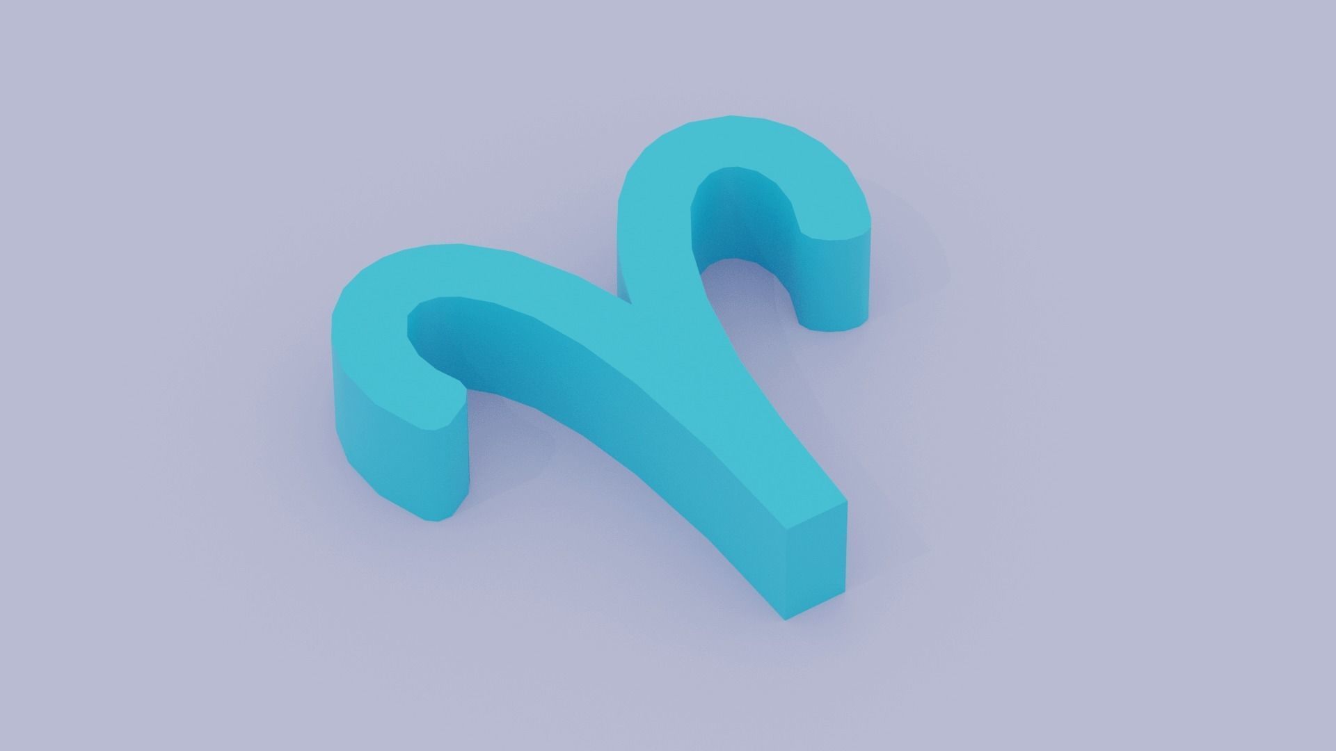 Lowpoly Zodiac Symbols Low-poly 3D model_2